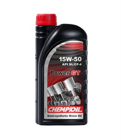 CHEMPIOIL POWER GT 15W-50 Полусинтетическое моторное масло 9503 - фото 5086