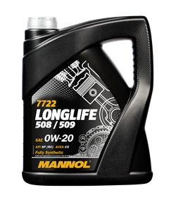 MANNOL Longlife 508/509 0W-20 Синтетическое масло - фото 5191