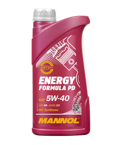 MANNOL Energy Formula PD 5W-40 Синтетическое масло 7913 - фото 5316