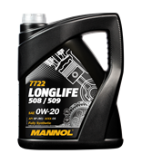 MANNOL Longlife 508/509 0W-20 Синтетическое масло